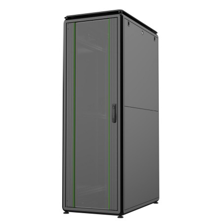 Lanview 19 36U Rack Cabinet 600 x - Premium Server Rack for Optimal Equipment Storage - RDL36U61BL